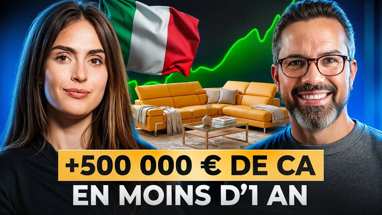 Témoignage vidéo de Rémy, fondateur d'Un Canapé Convertible, e-commerce de mobilier